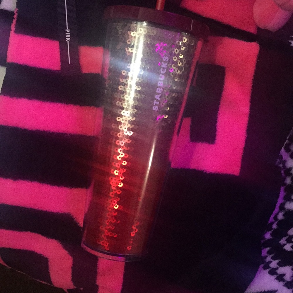 Sequin Starbucks Cup
